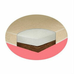 Sofia Eco. Матрас 120*60, 12см (холлофайбер-бикокос) (SM-12-12)