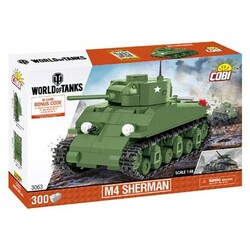 COBI. Конструктор COBI Танк M4 Шерман, 300 деталей (COBI-3063)