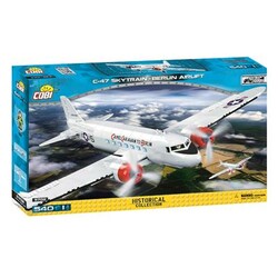 COBI. Конструктор COBI Холодная Война Самолет C-47 Дакота Скайтрэйн , 540 деталей (COBI-5702)