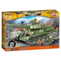 COBI. Конструктор COBI Чотири танкісти і собака, 530 деталей (COBI-2486A)