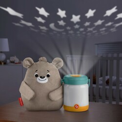 Fisher-Price. Музичний нічник 3-в-1 "Ведмедик з ліхтариком" (887961910254)