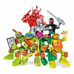 Mega Bloks. Коллекционная фигурка «Черепашки-ниндзя» в асс. (887961290073)