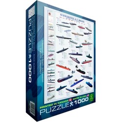 Eurographics. Пазл Підводні човни, 1000 елементів (6000-0132)