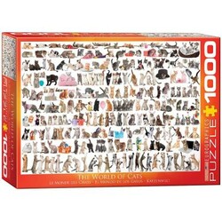 Eurographics. Пазл Мир кошек, 1000 элементов (6000-0580)