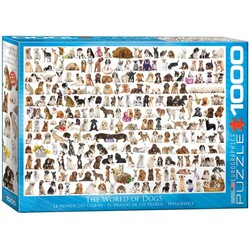 Eurographics. Пазл Мир собак, 1000 элементов (6000-0581)