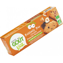Good Gout.Печенье GOOD GOUT з шоколадом, мигдалем і лісовими горіхами 110г (3760269310278)