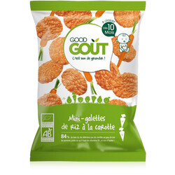 GOOD GOUT. Рисовые мини-лепешки 40г (3770002327357)