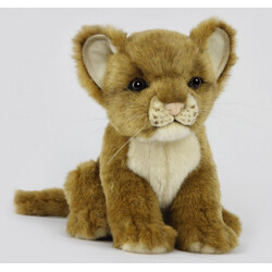 Hansa. Мягкая игрушка Лев (коричневый), довжина17 см (7290)