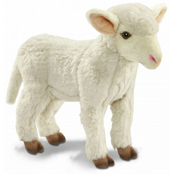 HANSA. Мягкая игрушка Белый барашек, 28 см (6562)