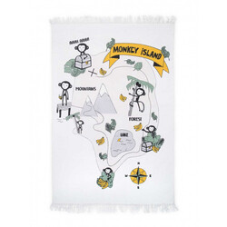 Jollein. Килимок 90x130cm Monkey island (058-593-65206)