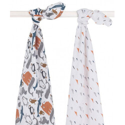 Jollein. Набір муслінових пелюшок 115х115см  (2од.) Bloom (535-852-65349)