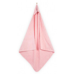 Jollein. Махровое бархатное детское полотенце с капюшоном 100*100 цвет в ассорт. 