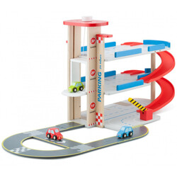 New Classic Toys. Гараж с треком и 3 машинками (11040)