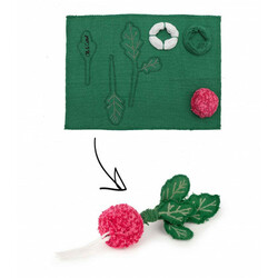 Oli & Carol. Набор для творчества сделай сам Редис Рамона (DIY-RAMONA-THE-RADISH)