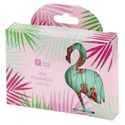 Talking Tables. Гірлянда з вогниками в формі фламінго (5052714082303)