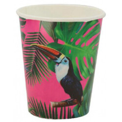 Talking Tables. Одноразовые стаканчики (12 шт, 330 мл), Тропики (5052715112856)