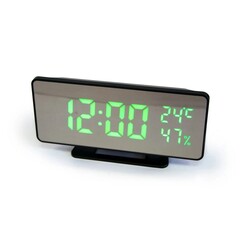 Часы настольные VST 888Y с зелёной подсветкой