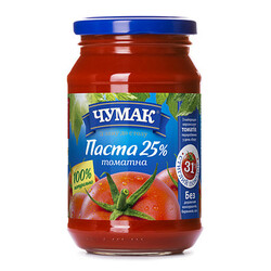Чумак. "Томатна паста 25% ", 350г(4820156766317)