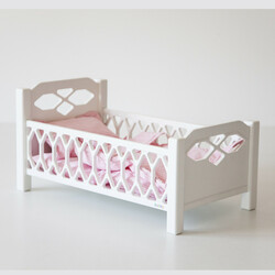 Tatoy. Дерев'яне лялькове ліжечко (32012)