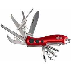 SKIF. Нож многофункциональный Plus Wavy, ц:красный (63.01.44)