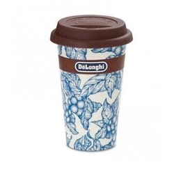 DeLonghi. Термокружка DeLonghi DLSC064 BLU FLOWER 350 мл (335165)