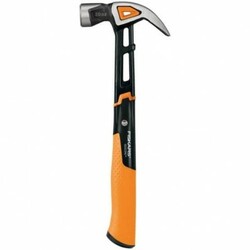 Fiskars. Молоток столярный с изогнутым когтем Fiskars IsoCore L (1027203)