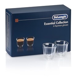 DeLonghi. Набор стаканов DeLonghi ESPRESSO (6 шт) 60 ML (00000014115)