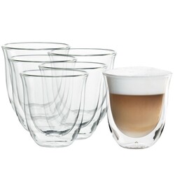DeLonghi. Набір склянок DeLonghi CAPPUCCINO (6 шт) 190 ML (00000014116)