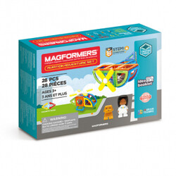 Magformers. Магнитный конструктор Magformers Путешествие на самолете, 28 эл.(730658030158)