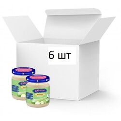 Карапуз. Упаковка детского пюре из кабачков для детей с 4 месяцев 6 шт (4820134721949)