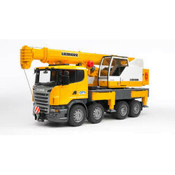 BRUDER. Автокран BRUDER 1:16 SCANIA - Liebherr, світло, звук арт.10589(035709)