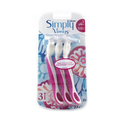 Venus. Верстат для гоління Simply 3 Plus Одноразовий 3 шт(7702018069927)