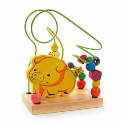 Игрушки из дерева. Лабиринт "Свинка" (Д114)
