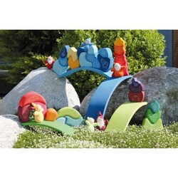 Grimm's. Пирамидка "Домик гномов" (7350)