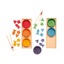 Grimms. Чаші GRIMMS Різнокольорові, з прищіпками (4048565421256)