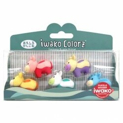 IWAKO. Набір гумок IWAKO Корівки (4991685001580)