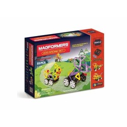 Magformers. Магнітний конструктор Magformers Зоо гонки, 55 ел. (8809134368329)