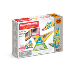 Magformers. Магнитный конструктор Magformers Neon XL, 62 эл.(8809465534264)