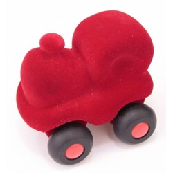 Rubbabu. 20005. Паровозик (червоний, коробка) (815894110069)