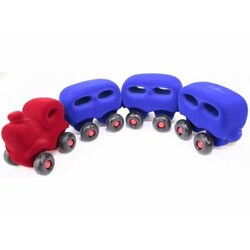 Rubbabu. Игрушка-антистресс RUBBABU Поезд на магнитах (815894013056)