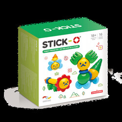 Stick-O. Магнітний конструктор Stick-O Лісові друзі, 16 ел. (730658902028)