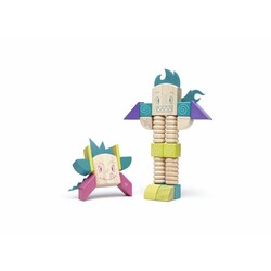 Tegu. Магнітний конструктор Tegu Монстри Бін і Тумтум, 30 ел (858790006098)