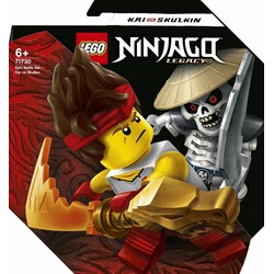 LEGO. Конструктор LEGO Ninjago Грандіозна Битва: Кай Проти Скалкіна (71730)