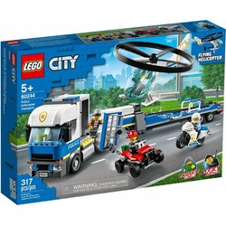 LEGO. Конструктор LEGO City Полицейский вертолётный транспорт (60244)