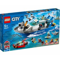 LEGO. Конструктор LEGO City Катер полицейского патруля (60277)