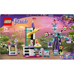 LEGO. Конструктор LEGO Friends Волшебное колесо обозрения и горка (41689)