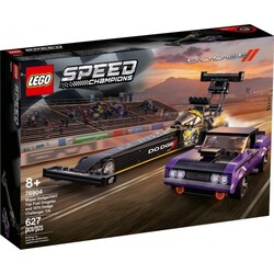 LEGO. Конструктор LEGO Speed Champions Mopar Dodge/SRT Top Fuel Dragster and 1970 (76904)
