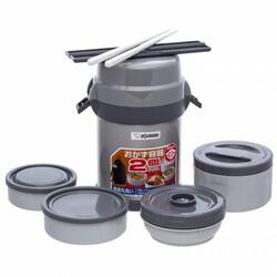 ZOJIRUSHI. Набір для ланчу SL-JAF14SA 1.23 л ц: срібло (200.51.48)