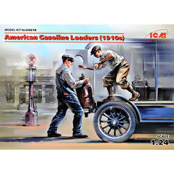 MINIART. Американские бензиновые грузчики (1910-е) (2 фигуры) 1:24 ICM (ICM24018)