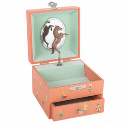 Trousselier. Музыкальная шкатулка домашние животные - Детские воспоминания - Жанна Лагард (S20073)
